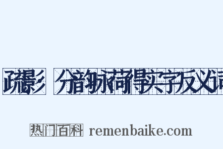 疏影·分韵咏荷得实字反义词是什么意思的图片